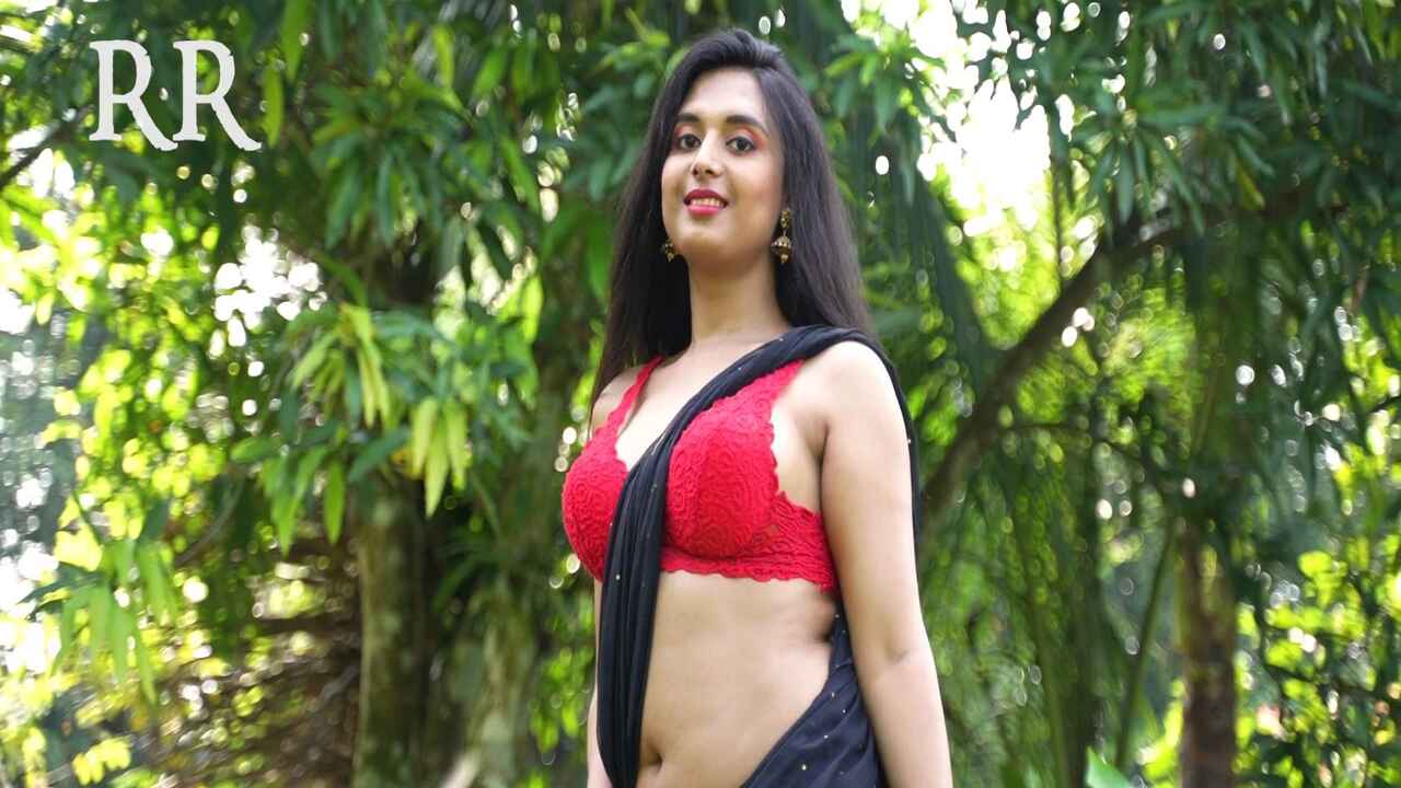 Saree Lover Sannati Black Saree Beautiful Bong Lady Video